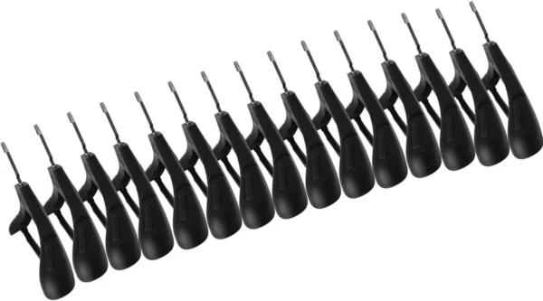 15-Pack Extra Wide Plastic Hangers Dubai: 17.7" Width, Black