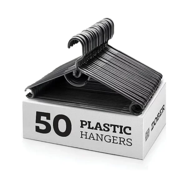 Buy Plastic Cloth Hanger, Grey - Set of 6 Online in UAE (Save 43%) - Homes  r Us